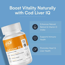 Load image into Gallery viewer, FIQ Cod Liver IQ 100ct
