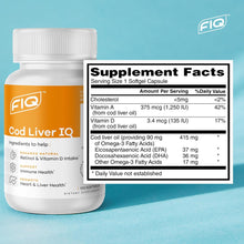 Load image into Gallery viewer, FIQ Cod Liver IQ 100ct
